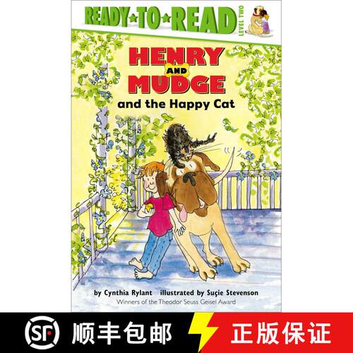 【3-4周达】精装 Henry and Mudge and the Happy Cat: Ready-to-Read Level 2 [9780689810121]