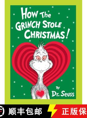 【3-4周达】How the Grinch Stole Christmas! Grow Your Heart Edition: Grow Your Heart 3-D Cover Edition [9781524714611]