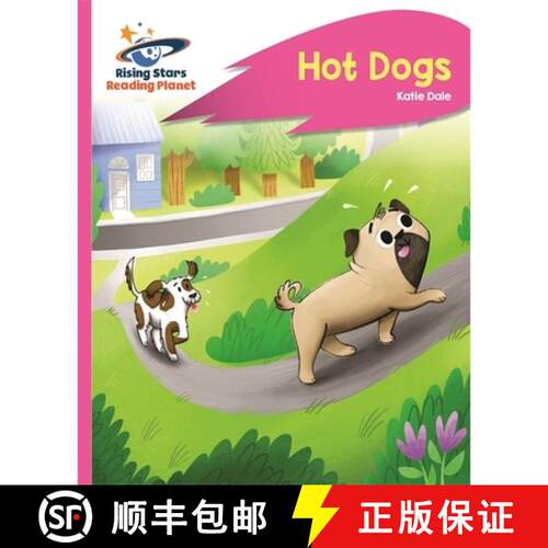 【3-4周达】Reading Planet - Hot Dogs - Pink B: Rocket Phonics [9781510432840]