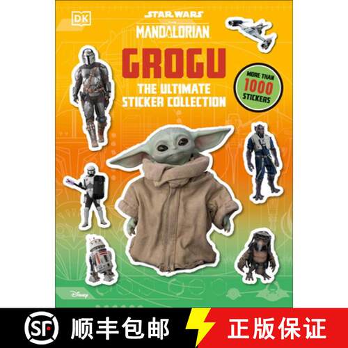 预订 Star Wars: The Mandalorian: Grogu: The Ultimate Sticker Collection [9798217136674]