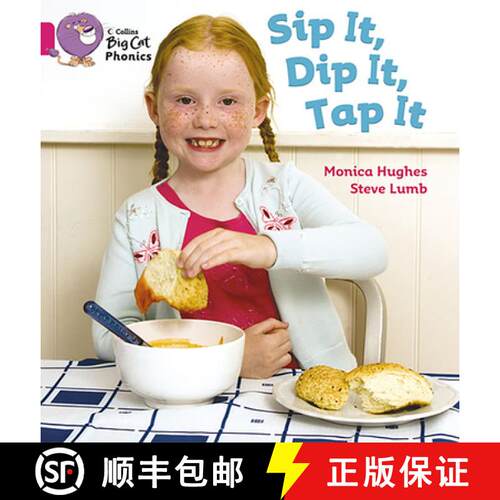 【3-4周达】Sip It, Dip It, Tap It: Band 01a/Pink a [9780007334902]