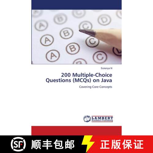 【3-4周达】200 Multiple-Choice Questions (MCQs) on Java [9786208430627]