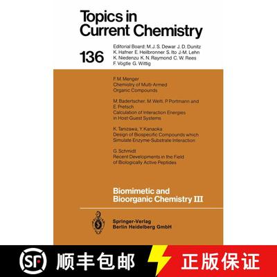 【3-4周达】Biomimetic and Bioorganic Chemistry III (Softcover reprint of the original 1st ed. 1986) (... [9783662151723]