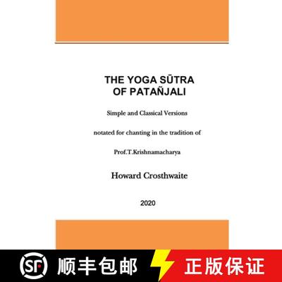 【3-4周达】The Yoga Sutra of Patanjali: Notated for Chanting [9781716620034]