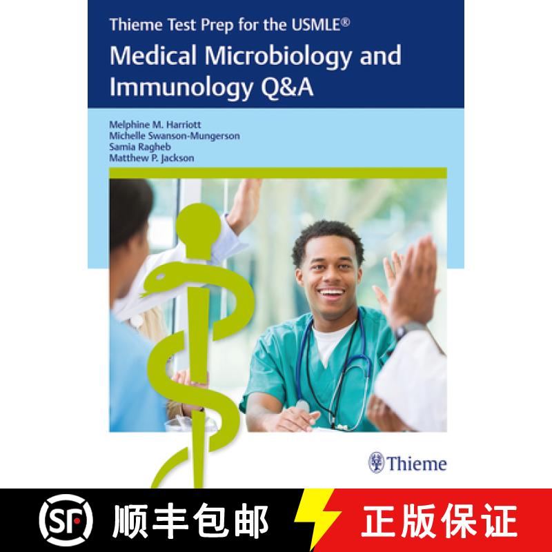 【3-4周达】Thieme Test Prep for the USMLE (R): Medical Microbiology and Immunology Q&A [9781626233829]