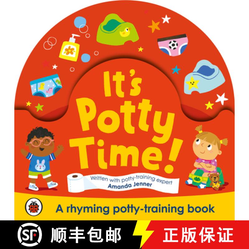 【3-4周达】It's Potty Time! : Say goodbye to nappies with this potty-training book [9780241559031]