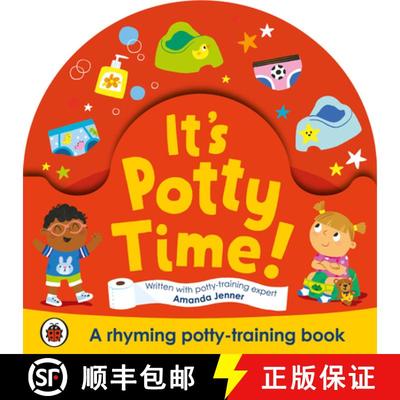 【3-4周达】It's Potty Time! : Say goodbye to nappies with this potty-training book [9780241559031]