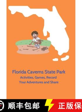 【3-4周达】Florida Caverns State Park - Activities, Games, Record Your Adventures and Share [9781961386105]