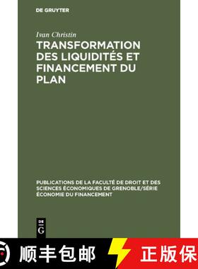 预订 Transformation des liquidités et financement du plan [9783111274201]
