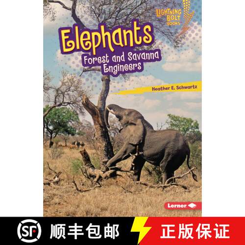 【3-4周达】Elephants: Forest and Savanna Engineers [9798765662045]