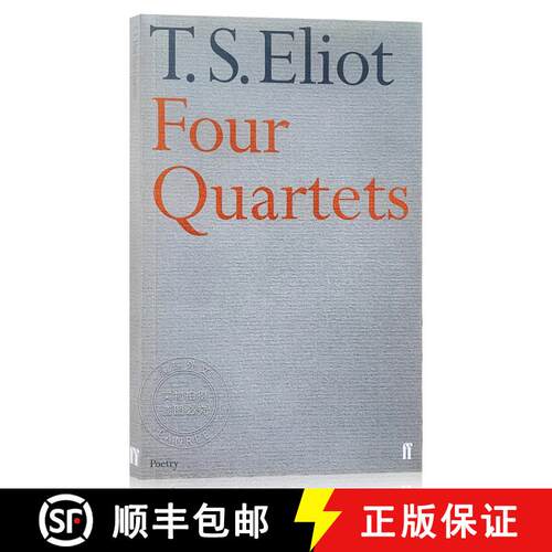 现货 四个四重奏 Four Quartets [9780571068944]