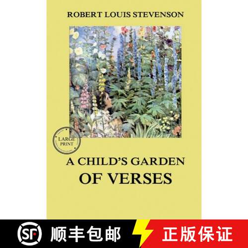 【3-4周达】A Child's Garden of Verses: Large Print Edition for a better reading experience [9783988687685]