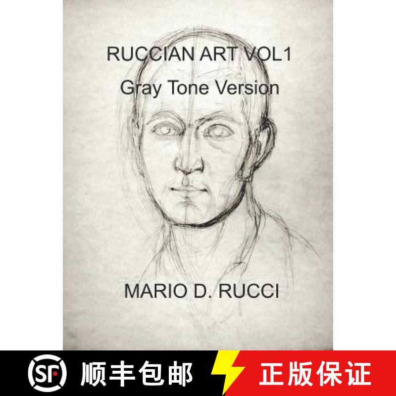 预订 Ruccian Art Vol1: Gray Tone Version [9781989504154]