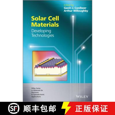 【3-4周达】Solar Cell Materials - Developing Technologies [Wiley材料科学] [9780470065518]