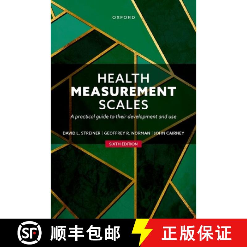 【3-4周达】Health Measurement Scales: A Practical Guide to Their Development and Use [9780192869487]