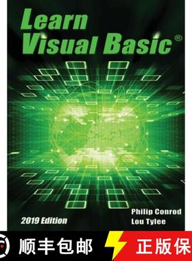 【3-4周达】Learn Visual Basic 2019 Edition: A Step-By-Step Programming Tutorial [9781951077105]