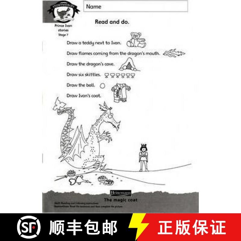 【3-4周达】Storyworlds Stage 7, Fantasy World, Workbook (8 Pack) [9780435091958]