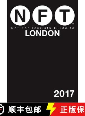 【3-4周达】Not for Tourists Guide to London 2017 [9781510710481]