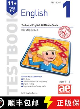 【3-4周达】11+ English Year 5-7 Testbook 1 [9781910107409]