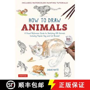 Animals Including Draw How Popular 100 Visual D... Guide Sketching 4周达 9784805317358 Reference