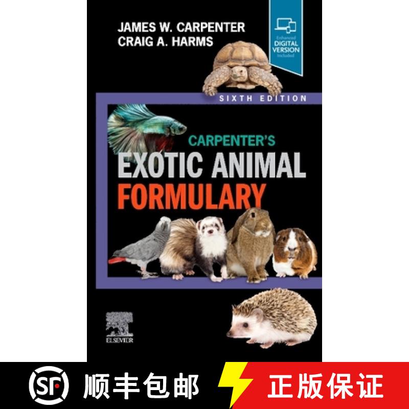 【4周达】Carpenter's Exotic Animal Formulary [9780323833929]