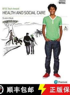 【3-4周达】BTEC Tech Award Health and Social Care Student Book [9781292200927]