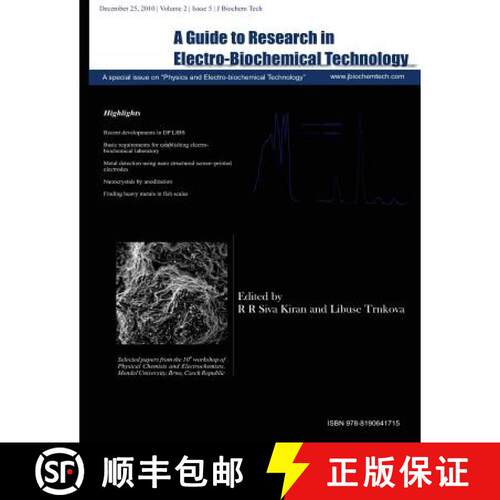 【3-4周达】A Guide to Research in Electro Biochemical Technology: A Guide to Research in Electro Bioc... [9788190641715]