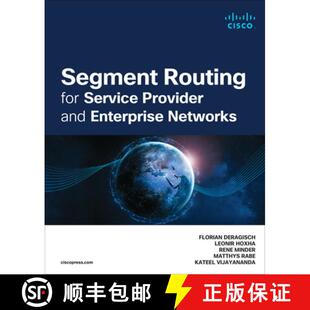 【3-4周达】Segment Routing for Service Providers and Enterprise Networks [9780138230937]