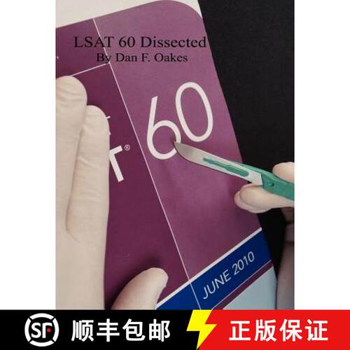 【3-4周达】LSAT 60 Dissected [9780615682938]