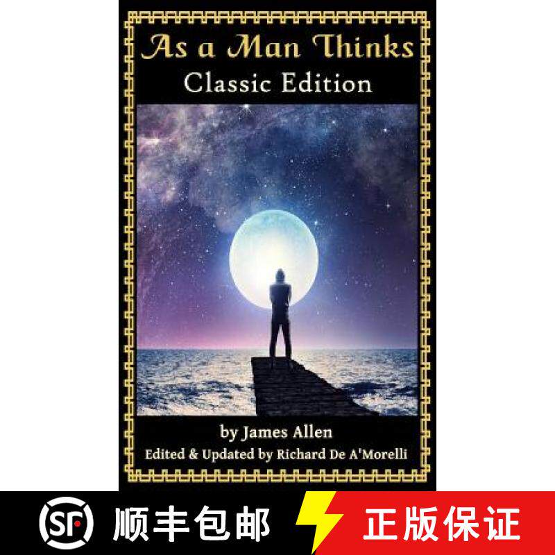 【3-4周达】As a Man Thinks: Classic Edition (2018) [9781988236445]