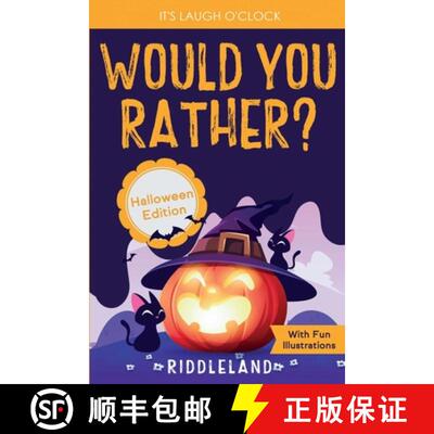 【3-4周达】It's Laugh O'Clock - Would You Rather? Halloween Edition: A Hilarious and Interactive Ques... [9781951592912]
