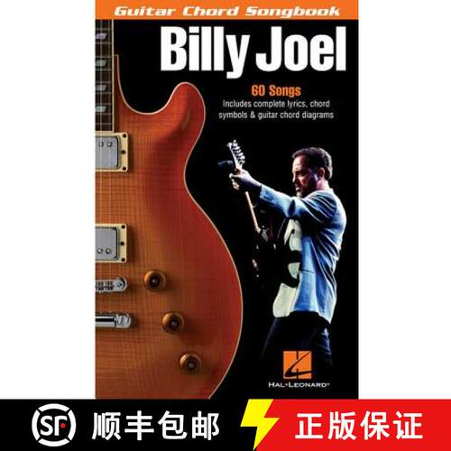 【3-4周达】Billy Joel - Guitar Chord Songbook: 6 Inch. X 9 Inch. [9780634073342]