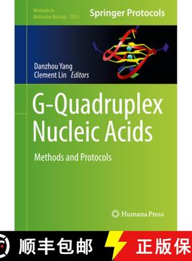 【3-4周达】G-Quadruplex Nucleic Acids: Methods and Protocols [9781493996650]
