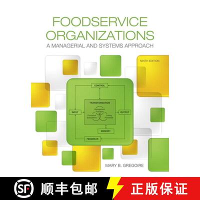 【3-4周达】Foodservice Organizations: A Managerial and Systems Approach [9780134038940]