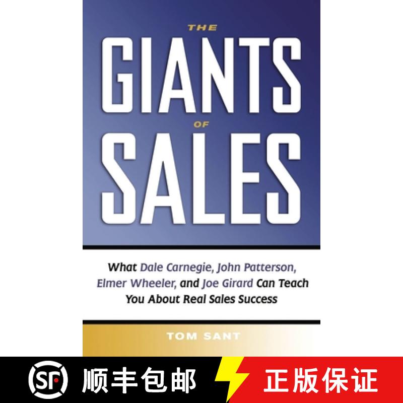 【3-4周达】The Giants of Sales: What Dale Carnegie, John Patterson, Elmer Wheeler, and Joe Girard Can... [9780814415986]
