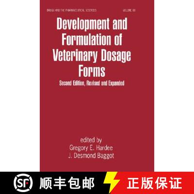 【3-4周达】Development and Formulation of Veterinary Dosage Forms [9780824798789]