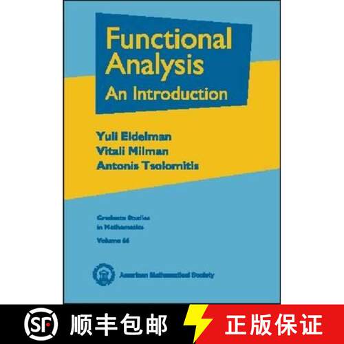 【3-4周达】精装 Functional Analysis: An Introduction [9780821836460]