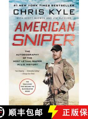 【3-4周达】American Sniper: The Autobiography of the Most Lethal Sniper in U.S. Military History [9780062431646]