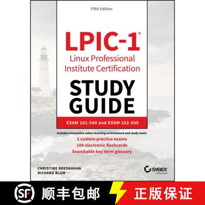 【3-4周达】Lpic-1: Linux Professional Institute Certification Study Guide 5E [Wiley计算机] [9781119582120]