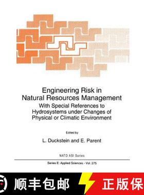 【3-4周达】Engineering Risk in Natural Resources Management: With Special References to Hydrosystems ... [9789048144419]