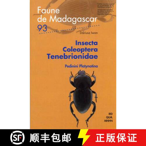 预订 Faune de Madagascar, Fasc. 93 - Insecta Coleoptera Tenebrionidae [9782856536506]