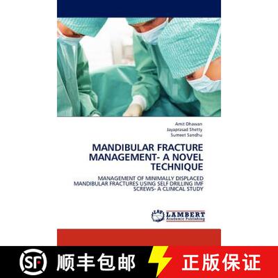 预订 Mandibular Fracture Management- A Novel Technique [9783845407319]