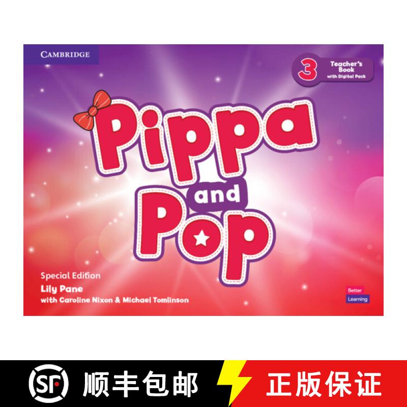 【3-4周达】Pippa and Pop Level 3 Teacher's Book with Digital Pack Special Edition [9781108980050]