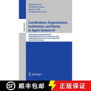 COIN 4周达 Institutions Organizations Norms 2010 Systems Coordination Agent 9783642212673 Intern... and