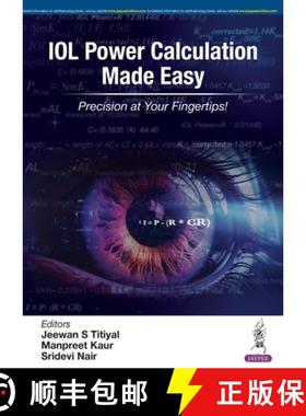 【3-4周达】IOL Power Calculation Made Easy : Precision at Your Fingertips! [9789356965706]