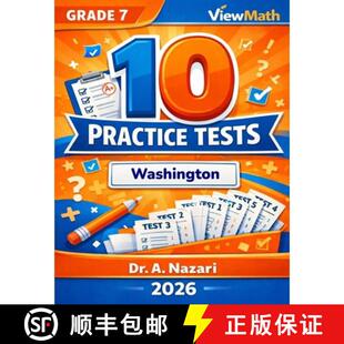 【3-4周达】10 Washington SBA Grade 7 Math Practice Tests: The Ultimate Test Prep Collection with Answ... [9798895993026]