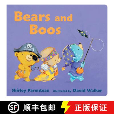 【3-4周达】Bears and Boos: (A Halloween Trick-or-Treat Adventure for Babies, Toddlers, and Preschoolers) [9781536235791]