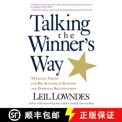 【3-4周达】Talking the Winner's Way: 92 Little Tricks for Big Success in Business and Personal Relati... [9780809225033]