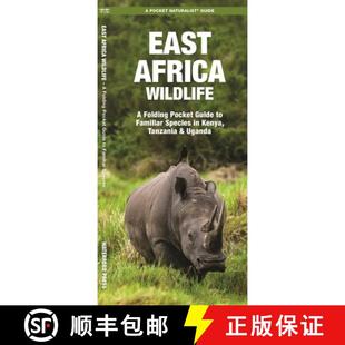 Kenya Wildlife Pocket Folding Species 9781583559383 Uganda East 4周达 Familiar Africa Tanzania Guide