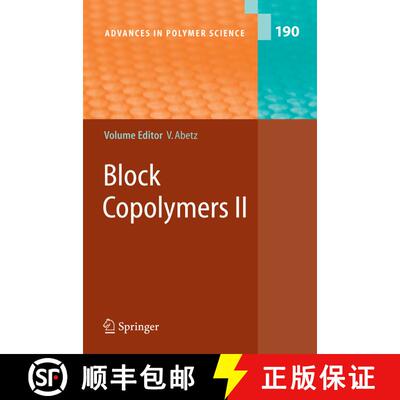【3-4周达】Block Copolymers II [9783642065958]